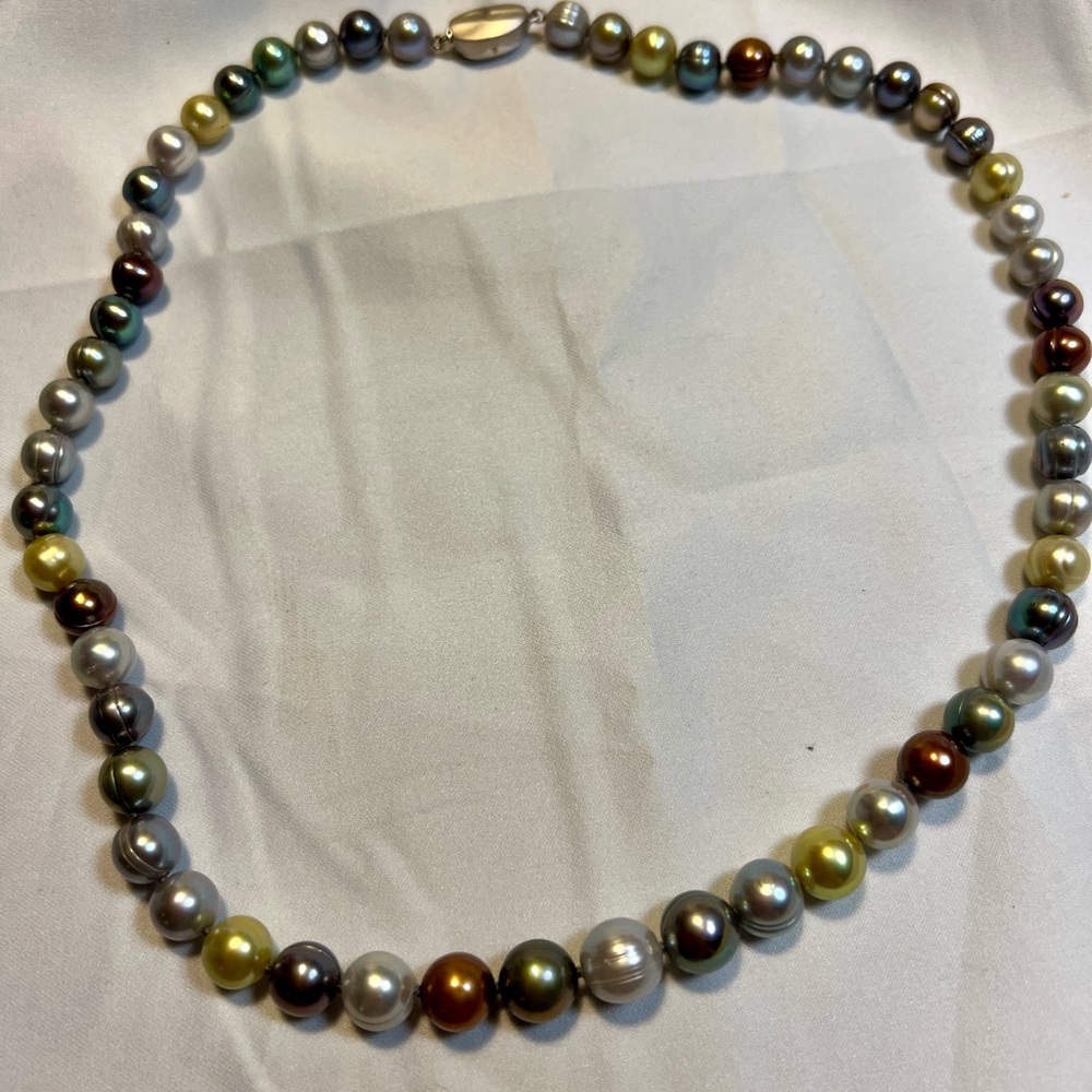 Multicolor Cultured Pearl Jewelry Set by Honora Collection. Read the description - Picture 6 of 16